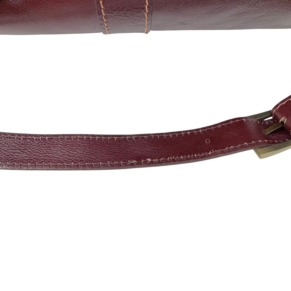 Cenzo Brown Calfskin Leather Duffle Weekender 21" Heritage Carry-On - Picture 14 of 15